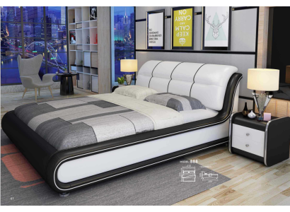 Camas dobles - cama Royal dormitorio de lujo estilo italiano Muebles 180x200cm
