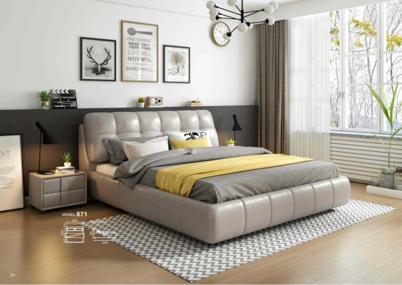 Cama camas cama doble dormitorio matrimonial cama acolchada camas dobles 180x200cm Nueva