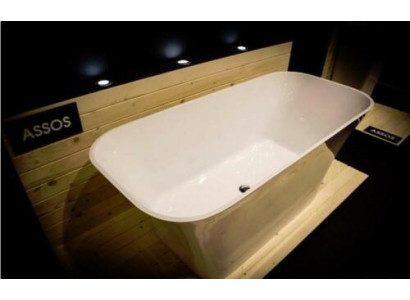 Baño exclusivo Bañeras de plata Bañera independiente de acrílico diseño