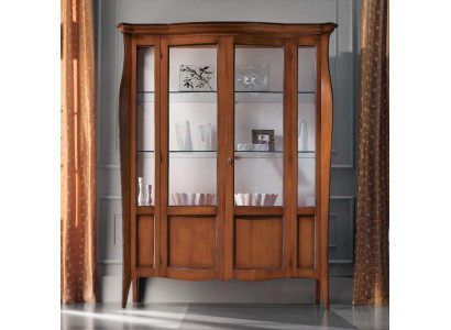 Vitrina armarios vitrinas armario madera vidrio muebles sala clásico aparador
