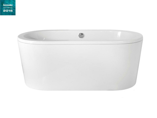 Bañera ovalada de acrílico exclusiva, bañeras de diseño independiente nuevas para el baño.