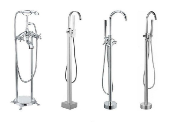 Exclusiva bañera independiente de acrílico Baño Ducha Diseño decorativo de desagüe
