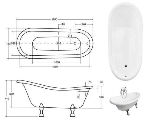 Baño de diseñador rojo Bañera de lujo independiente en rojo Baño de bañera