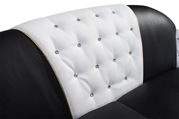 Sofá del diseño moderno del conjunto de la sala de estar Sofá 6020 de 3 plazas y 2 plazas.