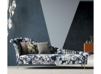 Textil Tumbona Chaise Lounge Acolchado Sofá Relax Chaiselounge Muebles de Club Nuevo