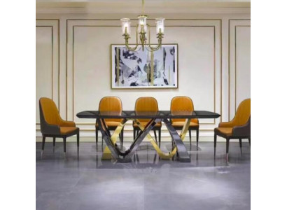 Comedor Columna Mesas Muebles Italianos Restaurante Mesa de Comedor Mesa Lujo Nuevo