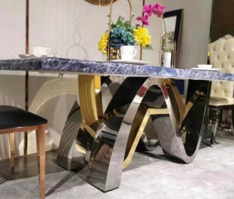 Comedor Columna Mesas Muebles Italianos Restaurante Mesa de Comedor Mesa Lujo Nuevo