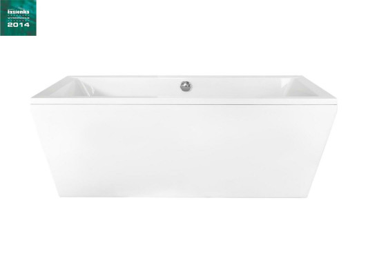 Baño de lujo bañera independiente rectangular bañera de baño