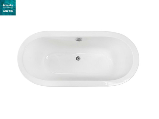 Baño de lujo rectangular independiente bañera bañeras de baño acrílico blanco ovalado.