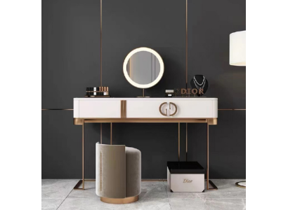 Tocador Mesita de noche Mesa de maquillaje Consola Cómoda de dormitorio