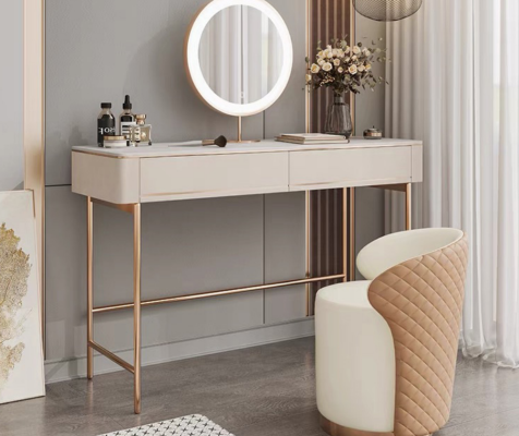 Mueble de lujo para la oficina, mesa escritorio de diseño, mesas de muebles de oficina, tocadores.