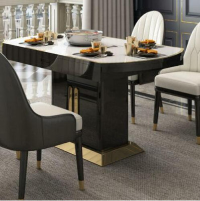 Mesa de comedor multifuncional, mesas redondas, mesa de comedor, muebles, cocina redonda de acero inoxidable.