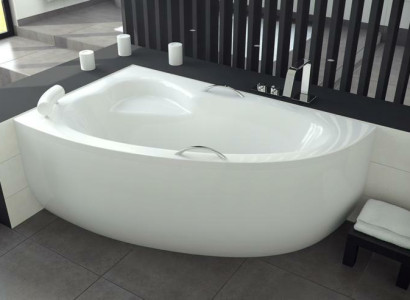 Bañera XXL esquinera Eck 150*100 cm Bañera de acrílico Baño