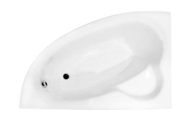 Bañera XXL esquinera Eck 150*100 cm Bañera de acrílico Baño
