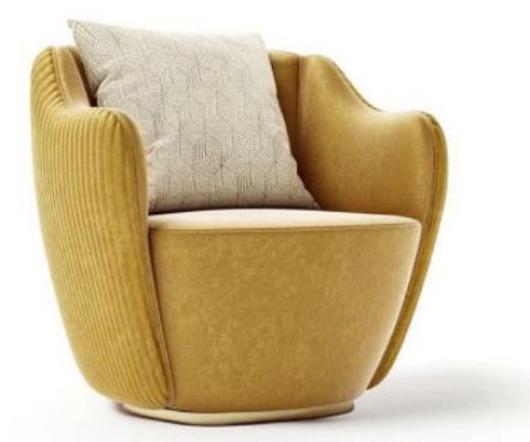 Silla moderna de tela diseño sofá tapizado sofás sillón televisión de 1 plaza