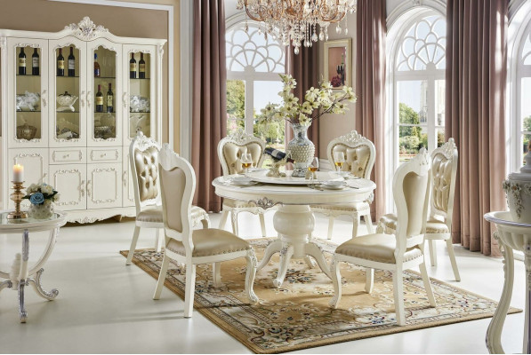 Clásicas sillas Chesterfield beige, set de 6 sillas de diseñador, sillas de cuero de diseñador, mobiliario de asientos.