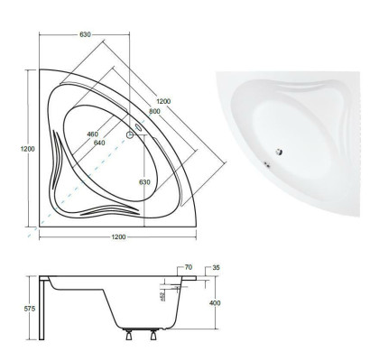 Baño bañera esquina diseño bañera esquinera delantal desagüe silicona.