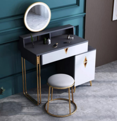 Vestidor Mesa Dormitorio Taburete Espejo Juvenil Moderno Estilo