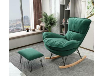 Sillón Diseñador Silla Tapizado Relajante Textil Taburete Butaca Sofá de Club