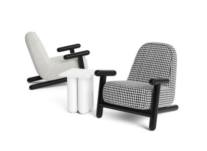 Muebles de diseño de lujo Sillón de diseño moderno 63*80cm Textil Sala de estar