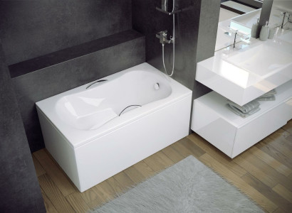 Bañera esquinera acrílica de 120*70 cm.