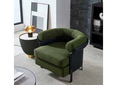 Silla de lujo tapizada de coctel relax lounge, silla de club diseño sillón.