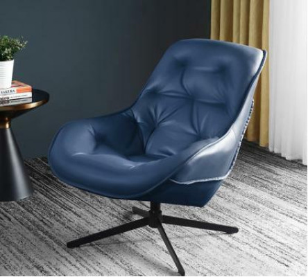 Sala de estar moderna textil tela verde muebles creativos sillón moderno