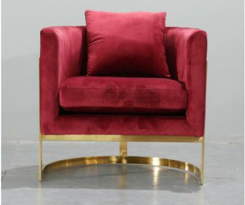 Sillas Muebles Diseño Sillón Lujo Silla Tapizada Reláx Bar Salón Club