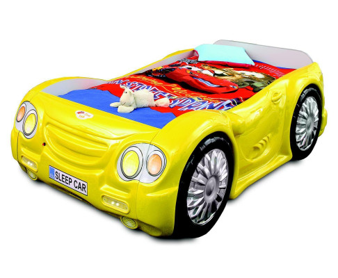 Coche de carreras Cama Colchón Cama infantil Cama de coche Decoración Dormitorio infantil Camas