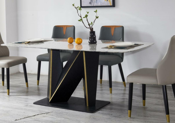 Mesa Mesa de comedor Comedor moderno Sala de estar Cocina Mesas Diseño Mesas de comedor Muebles