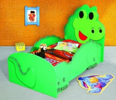 Cama infantil cama juvenil ropa de cama camas con colchón con motivos de animales cama para dormir Dino