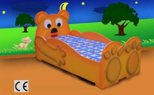 CAMA PARA NIÑOS Cama infantil Dormitorio CAMA JUVENIL CAMA COCHE CAMAS Nuevas TEDDYBIG