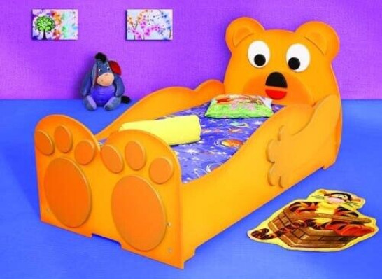 CAMA PARA NIÑOS Cama infantil Dormitorio CAMA JUVENIL CAMA COCHE CAMAS Nuevas TEDDYBIG