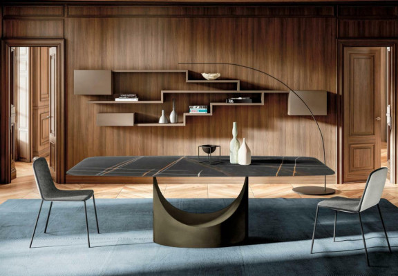 Mesa de comedor moderna mesa mesas comedor lujo muebles diseño piedra cocina nuevo