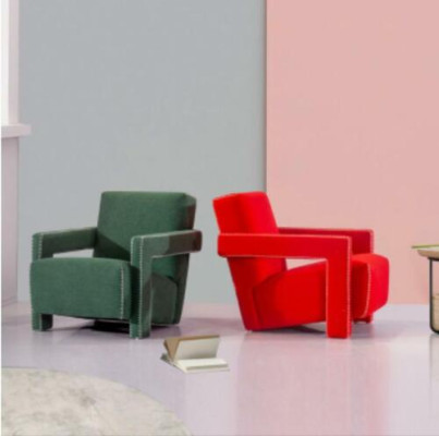 Sillón Sofá Sofá de 1 plaza Sofá de diseñador Sofá moderno Tapizado de diseñador