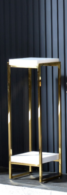 Diseñador de acero inoxidable Mesa de consola Mesa Consola Mesas de consola