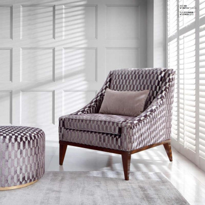 Sillón sillón de club sillón de cóctel de lujo asiento asiento sala de estar nuevo