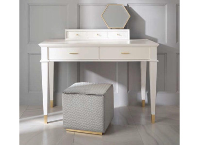 Tocador de maquillaje mesa de consola consola mesa lujo madera dormitorio blanco moderno