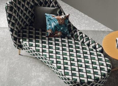 Textil Chaise Lounge Tumbona Acolchada Sofá Chaise Longue Reláx Muebles de Club