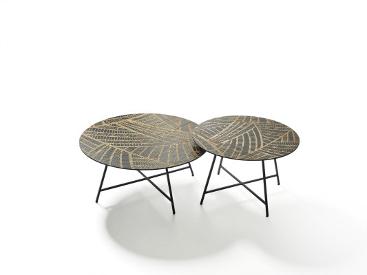 Juego de mesa de centro de lujo en diseño italiano y estilo contemporáneo