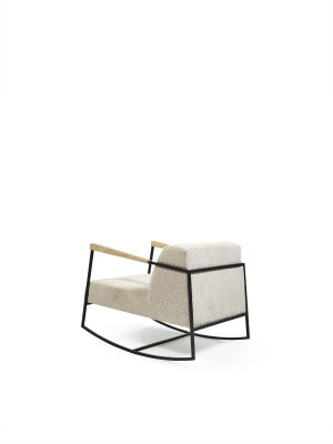 Butaca 1 Asiento Tapizado de Tela Asiento Nuevo Butaca de Lujo Diseño Lounge