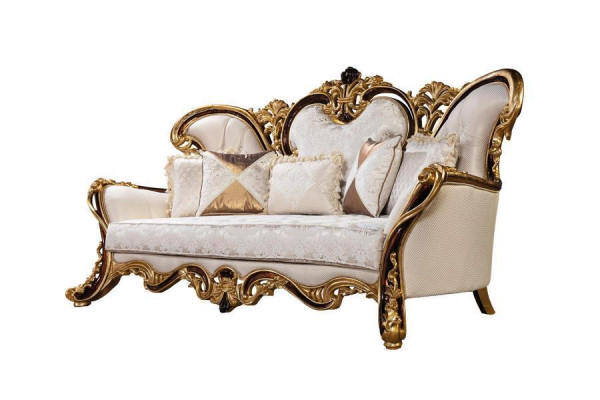 Sofá real de tres plazas, sofá tapizado, muebles de sofá, sofás, tela