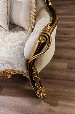 Sofá real de tres plazas, sofá tapizado, muebles de sofá, sofás, tela