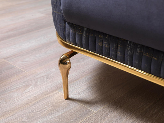 Juego de sofás 3311 Set Sofá Tapicería Muebles Textil Tela de lujo nuevo