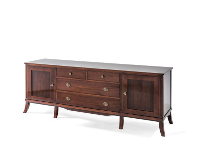 Aparador armario cómoda armarios muebles de madera real vitrina aparador