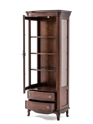 Vitrina clásica cómoda vitrinas armario vitrina armario de vidrio libros nuevo