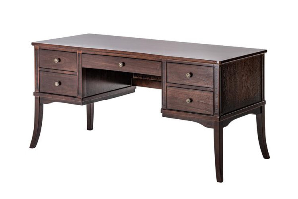 Escritorio Mesa Escritorios Oficina Jefe Mesas Mobiliario Muebles Madera real