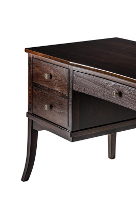 Escritorio Mesa Escritorios Oficina Jefe Mesas Mobiliario Muebles Madera real