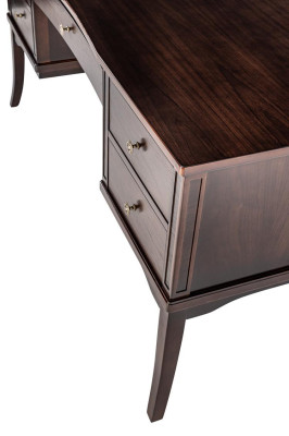 Escritorio Mesa Escritorios Oficina Jefe Mesas Mobiliario Muebles Madera real