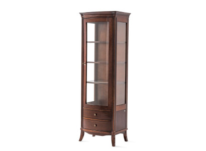 Vitrina Armario de cristal Estante Biblioteca Armario Mueble Estanterías Salón